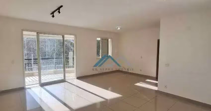 Apartamento com 3 suítes para alugar, 122 m² por r$ 9.000/mês - edifício jardins tamboré - santana de parnaíba/sp