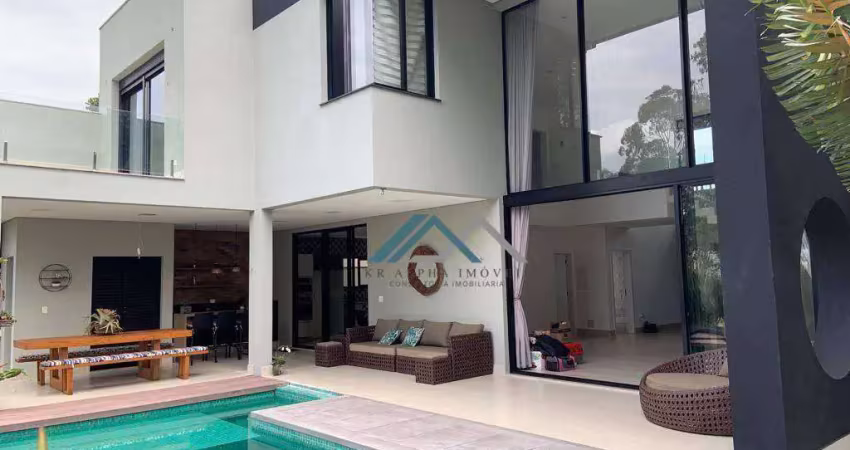 Casa com 4 suítes para alugar, 430 m² por r$ 28.000/mês - itahyê 1 - santana de parnaíba/sp