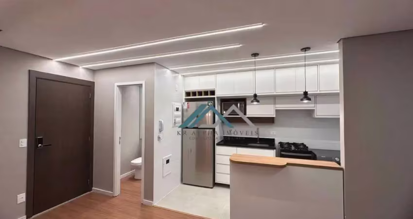 Apartamento semimobiliado com 1 suíte para alugar, 51 m² por r$ 5.800/mês - soul itapecuru - barueri/sp