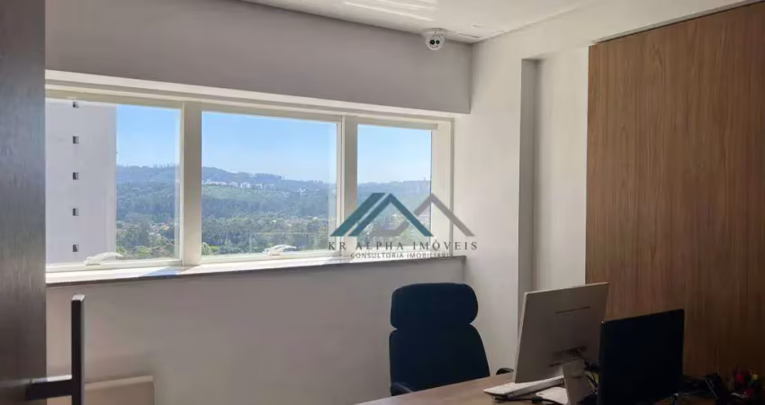 Sala comercial à venda, 32 m² por r$ 420.000 - edifício office grajau - barueri/sp
