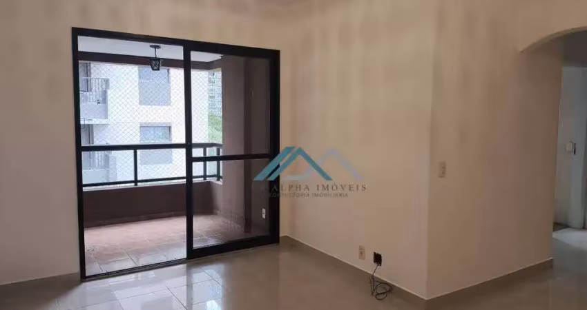 Apartamento com 3 dormitórios, sendo 1 suíte para alugar, 86 m² por r$ 5.798/mês - edificio grand floridian - barueri/sp