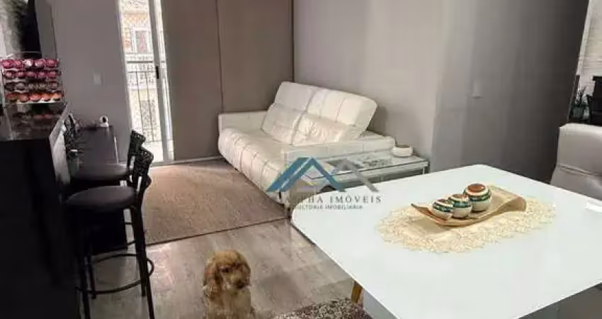 Apartamento mobiliado com 3 dormitórios, sendo 1 suíte à venda, 66 m² por r$ 650.000 - condomínio inspire barueri - barueri/sp
