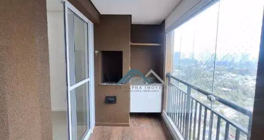 Cobertura duplex com 1 suíte, 80 m² - venda por r$ 1.170.000 ou aluguel por r$ 5.451/mês - edifício splendya 2 - barueri/sp