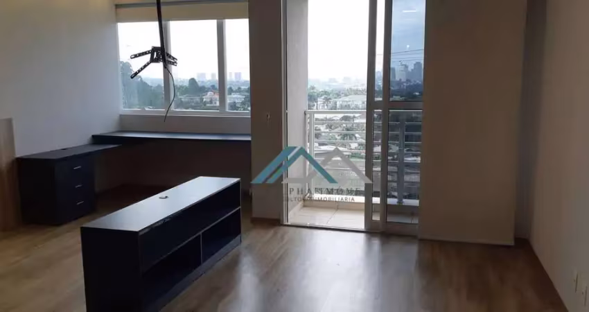 Studio com 1 dormitório para alugar, 45 m² por r$ 3.728,53/mês - edifício link studios - santana de parnaíba/sp