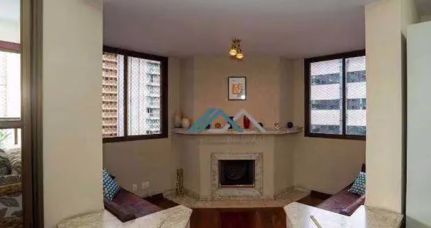 Apartamento com 4 dormitórios, sendo 2 suítes à venda, 285 m² por r$ 2.350.000 - edifício chateau - barueri/sp