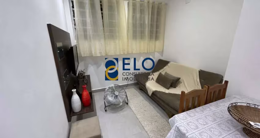 R$ 299 mil. apartamento térreo à venda no centro de são vicente-sp: 2 quartos, 1 suíte, 1 sala, 2 banheiros, 59m² de área. venha conferir!