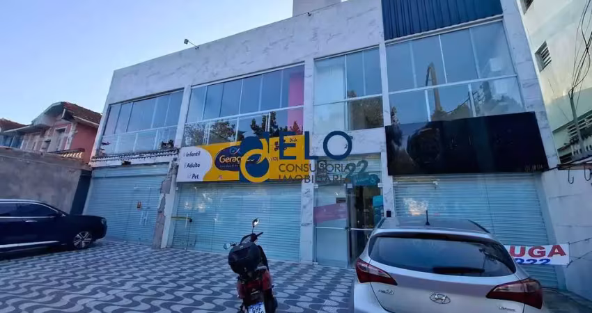 R$ 6 mil pacote. loja comercial para locação na vila belmiro, santos-sp: 1 sala, 2 banheiros, 2 vagas de garagem, 130m². venha conferir!