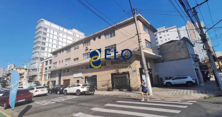 R$ 4.500. excelente oportunidade de locação de sala comercial em condomínio no boqueirão, santos-sp: 3 salas, 3 banheiros, 90m² de área.