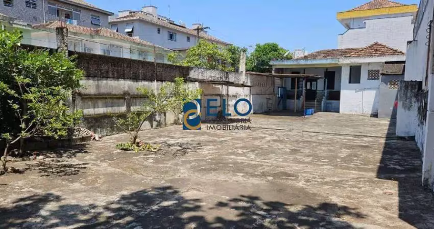 Terreno à venda em santos-sp, bairro aparecida, com 369,00 m² de área disponível! venha conferir!