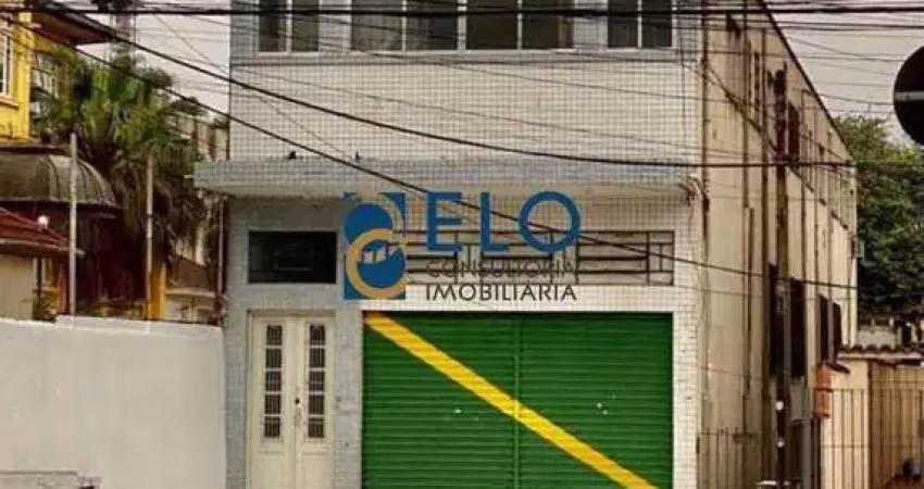 R$ 3 milhões ou 25 mil + iptu. oportunidade única: loja comercial na vila mathias, santos-sp, 570m², 8 salas e banheiros