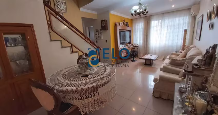 Cobertura duplex à venda em santos-sp, campo grande - 4 quartos, 1 suíte, 3 salas, 2 vagas, 260m² de área