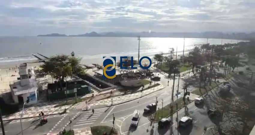 Apartamento à venda 2.450.000,00, ou locação r$ 11.000,00 - ponta da praia, santos-sp: 3 quartos, 1 suíte, 1 sala, 4 banheiros, 1 vaga, 190m².