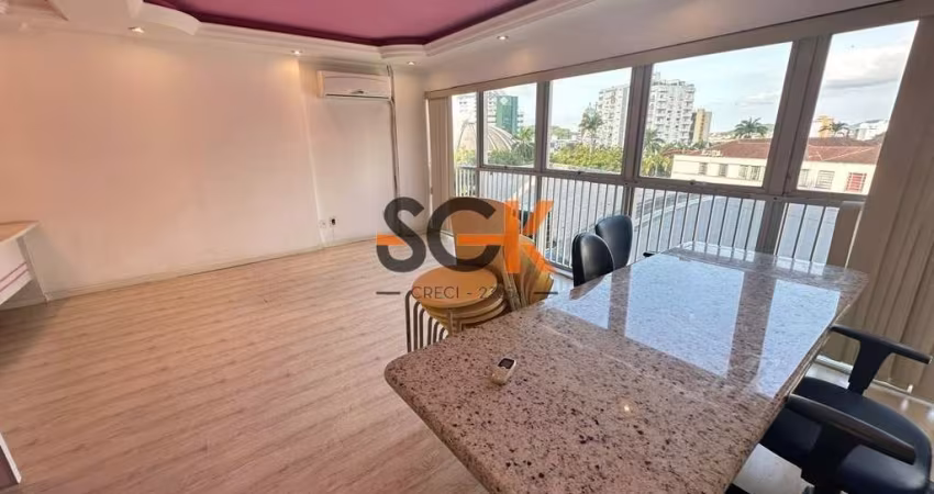 Sala Comercial Mobiliada no Centro de Joinville - 53 m² no Edifício Cidade de Joinville