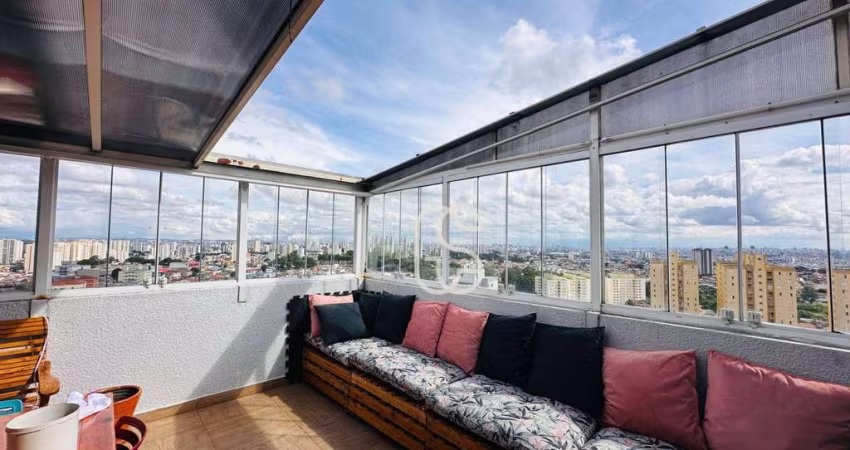 Cobertura duplex com 3 dormitórios à venda, 122 m² por R$ 899.000 - Jardim São Judas Tadeu - Guarulhos/SP Condomínio Super Class