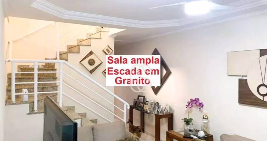 Lindo Sobrado com 3 dormitórios sendo uma suite com closet à venda, 125 m² por R$ 690.000 - Jardim Santa Clara - Guarulhos/SP