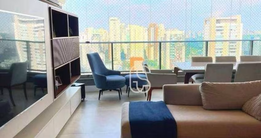 Apartamento decorado no Brooklin