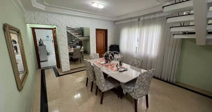 Lindo sobrado com 3 dormitórios com suite e 04 vagas à venda, 198 m² por r$ 1.420.000 - jardim são judas tadeu - guarulhos/sp