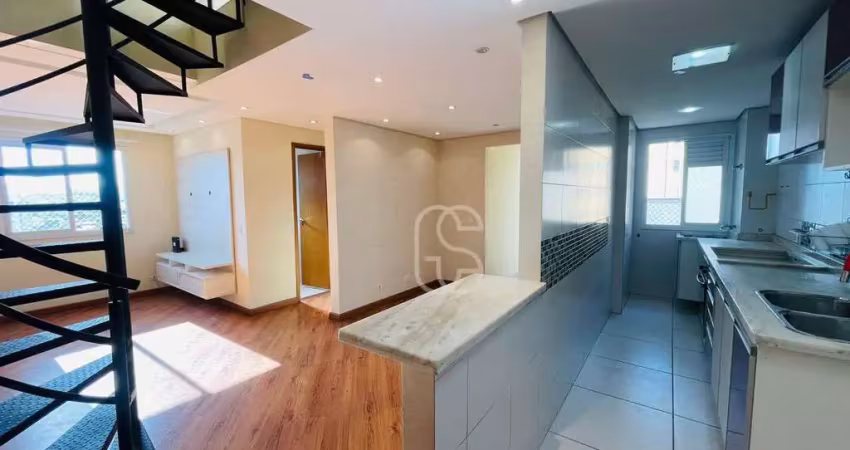 Apartamento duplex com 3 dormitórios à venda, 107 m² por r$ 660.000 - jardim bom clima - guarulhos/sp (edíf. casa blanca)