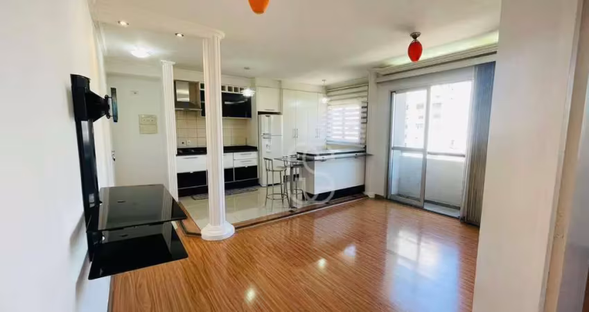 Apartamento com 2 dormitórios à venda, 55 m² por r$ 375.000 - centro - guarulhos/sp( cond. riviera francesa)