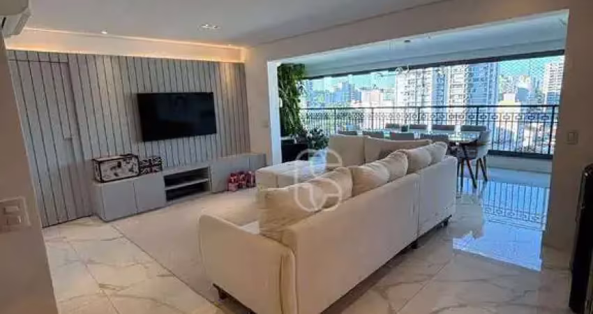 Apartamento com 3 dormitórios à venda, 137 m² por r$ 2.950.000,00 - chácara santo antônio - são paulo/sp