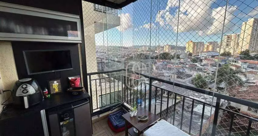 Apartamento com 2 dormitórios 1 vaga à venda, 60 m² por r$ 450.000 - picanco - guarulhos/sp