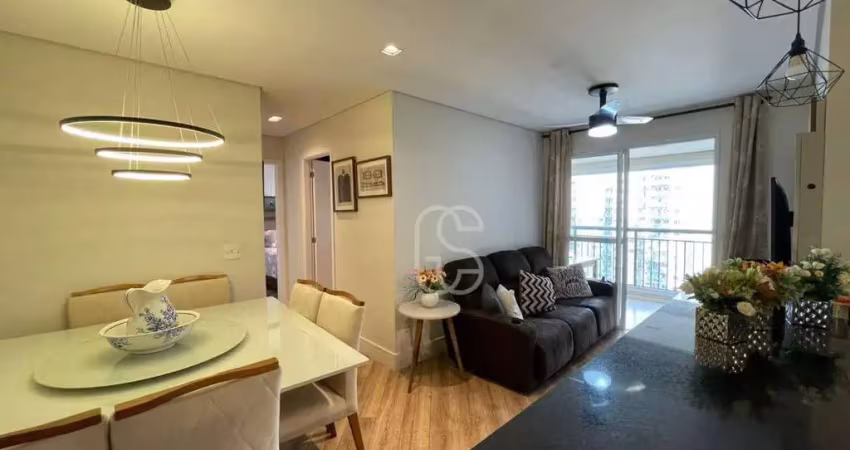 Apartamento com 2 dormitórios à venda, 65 m² por r$ 600.000,00 - jardim flor da montanha - guarulhos/sp