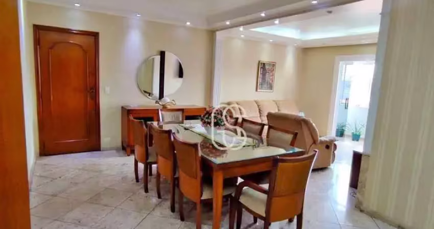 Apartamento mobiliado com 3 dormitórios 1 suite 1 vaga para alugar, 128 m² por r$ 4.262/mês - vila galvão - guarulhos/sp