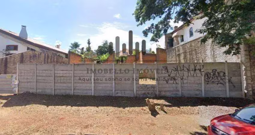 Terreno à venda em campinas, parque taquaral, com 1020 m²