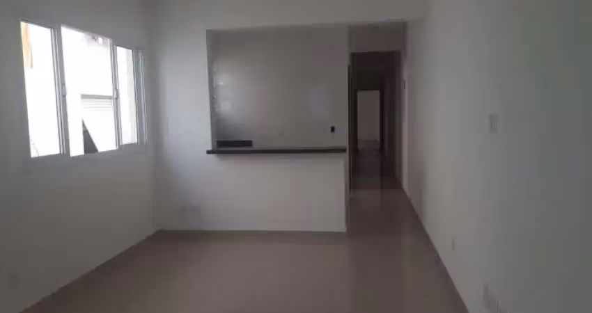 Casa sobreposta alta sacada, sala, 3 dormitórios,1 suíte, 1 wc social 1 vaga fixa  à venda, 90 m² por r$ 750.000 - embaré - santos/sp