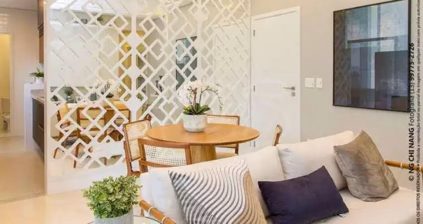 Apartamento com 2 dormitórios à venda, 79 m² - josé menino santos/sp