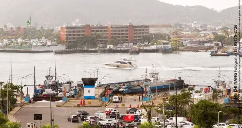 Apartamento com vista para o mar  2 dormitórios à venda, 65 m² por r$ 800.000 - ponta da praia - santos/sp