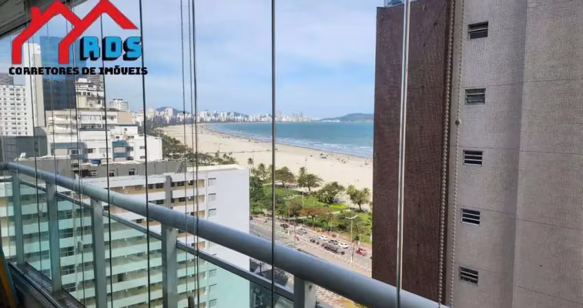 Apartamento 2 suítes, vista mar lazer completo  na cobertura santos -sp
