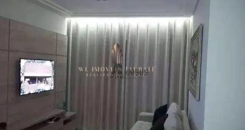 Apartamento com 3 dormitórios à venda, 87 m² por r$ 550.000,00 - edificio portinari - taubaté/sp