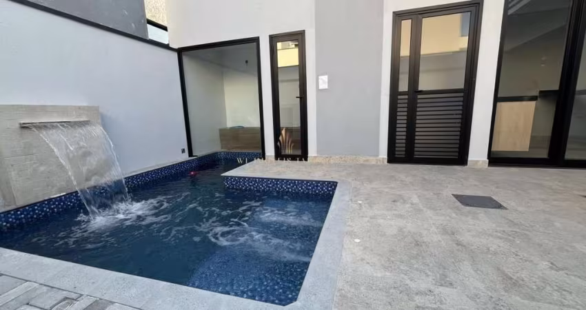 Casa no Condomínio Ouroville com 3 suítes, com 202m² de área construída, à venda em Taubaté, no Quiririm!