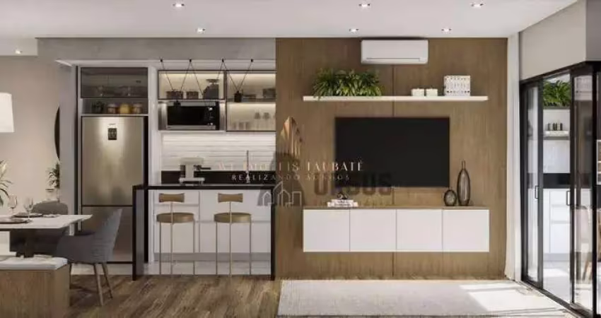 Apartamento com 2 dormitórios à venda, 76 m² por r$ 560.000,00 - jardim das nações - taubaté/sp
