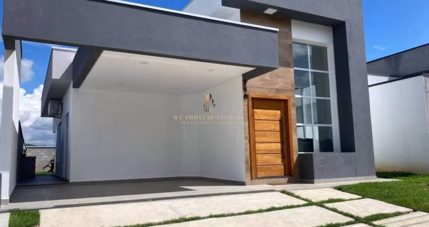 Casa de condomínio à venda em Taubaté, Condominio Cataguá Way, com 3 quartos, 130,00m²