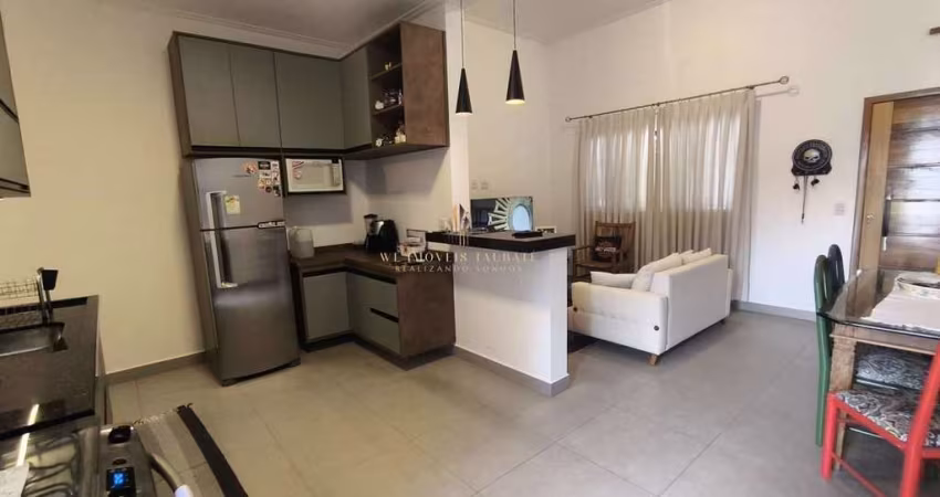 Casa de condomínio à venda, no Residencial São José,  em Taubaté, Vila dos Comerciários 2, com 2 quartos, 77m²