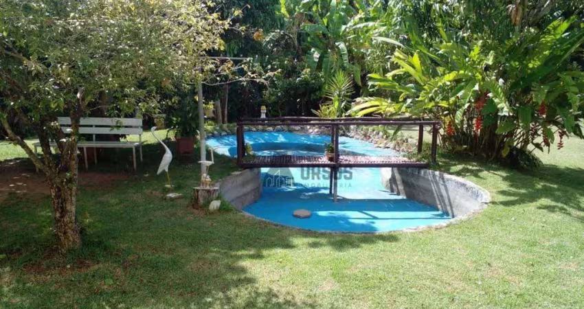 Chácara com 16 mil metros - 3 dormitórios à venda, 16000 m² por r$ 800.000 - santa luzia rural - taubaté/sp