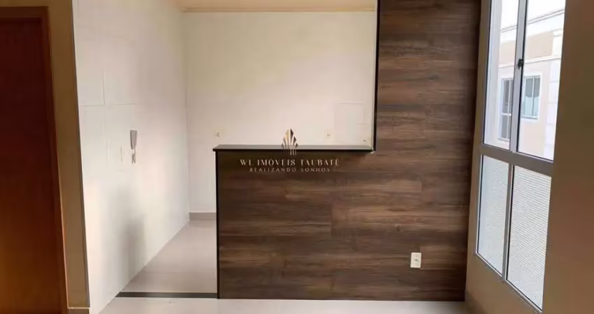 Apartamento à venda, no Parque Trentino,  em Taubaté, Loteamento IV Centenário, com 2 quartos, 48m²