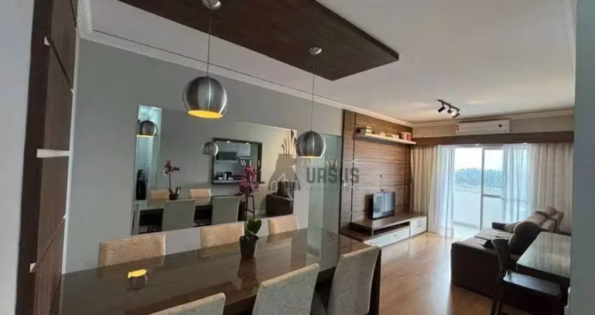 Apartamento com 2 dormitórios à venda, 75 m² por r$ 360.000,00 - edifício vila velha - taubaté/sp