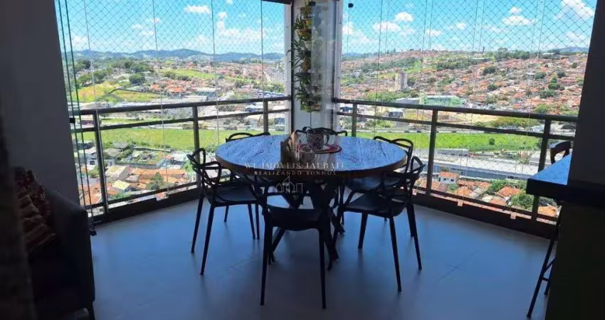 Apartamento com 3 dormitórios à venda, 124 m² por r$ 600.000 - condomínio jabuticabeiras - taubaté