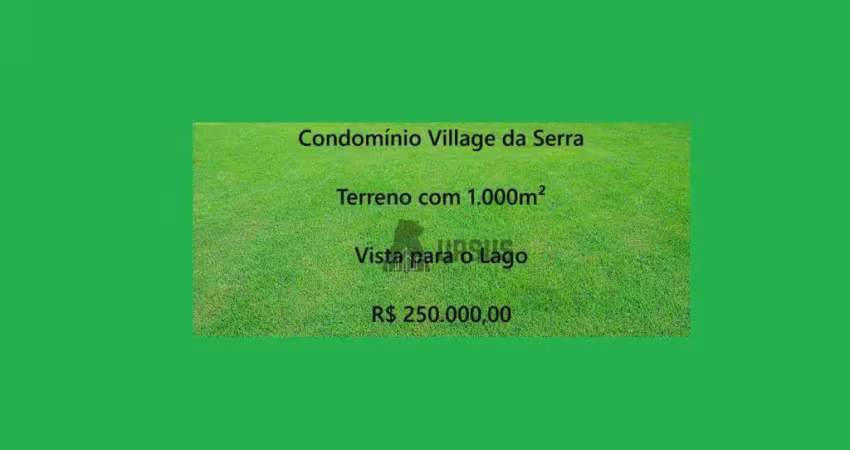 Terreno à venda 1000 m² condomínio village da serra - tremembé/sp