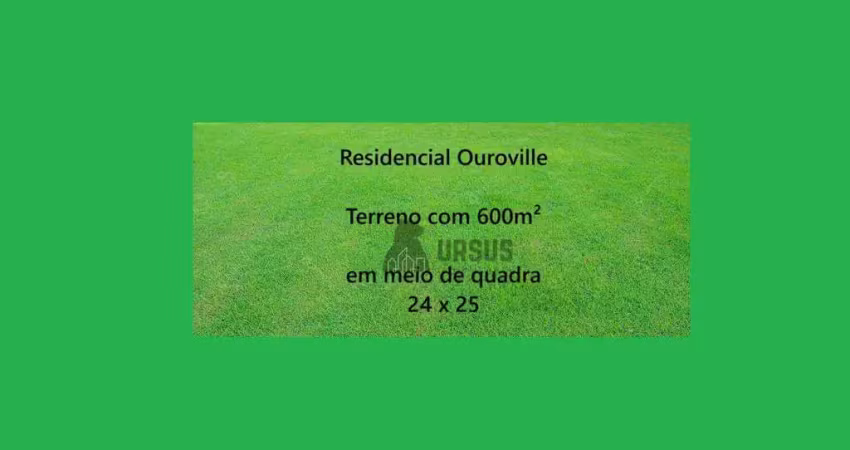 Terreno a venda condomínio residencial ouroville, taubaté sp