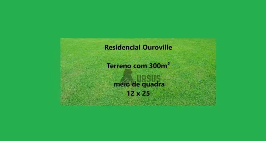 Terreno a venda condomínio residencial ouroville, taubaté sp