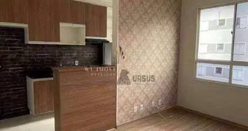 Apartamento com 2 dormitórios à venda, 53 m² por r$ 205.000 - jardim jaraguá - taubaté/sp