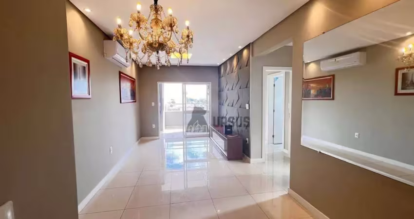 Apartamento com 2 dormitórios para alugar, 77 m² por r$ 3.157,00/mês - edifício áquila residence - taubaté/sp