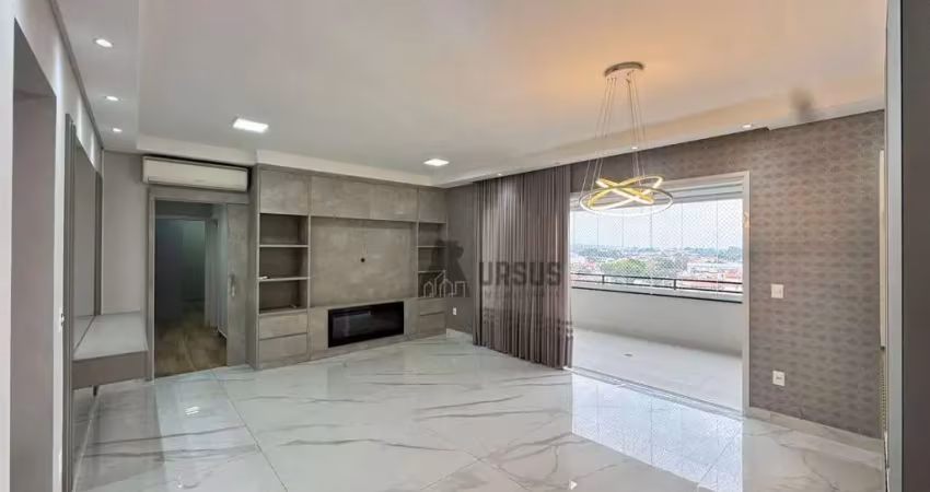 Apartamento 142m com 3 suítes a venda, edifício grand terrace, taubaté sp