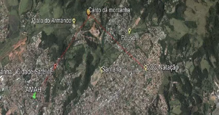 Terreno com linda vista para montanha e excelente topografia.
