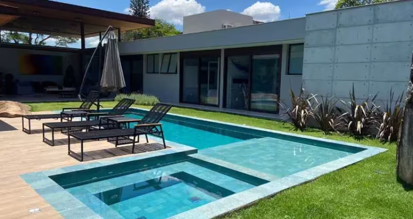 Casa nova térrea no condomínio flamboyant - atibaia-sp! 4 quartos, 4 suítes, 3 salas, 7 banheiros, 4 vagas, 500m², pedra grande