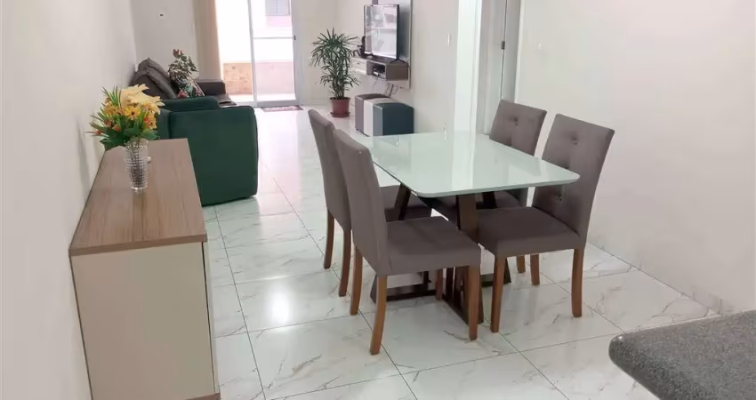 Apartamento com  88,00 m² - guilhermina - praia grande sp